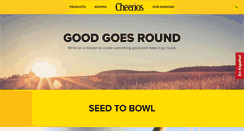 Desktop Screenshot of cheeriosfamily.com